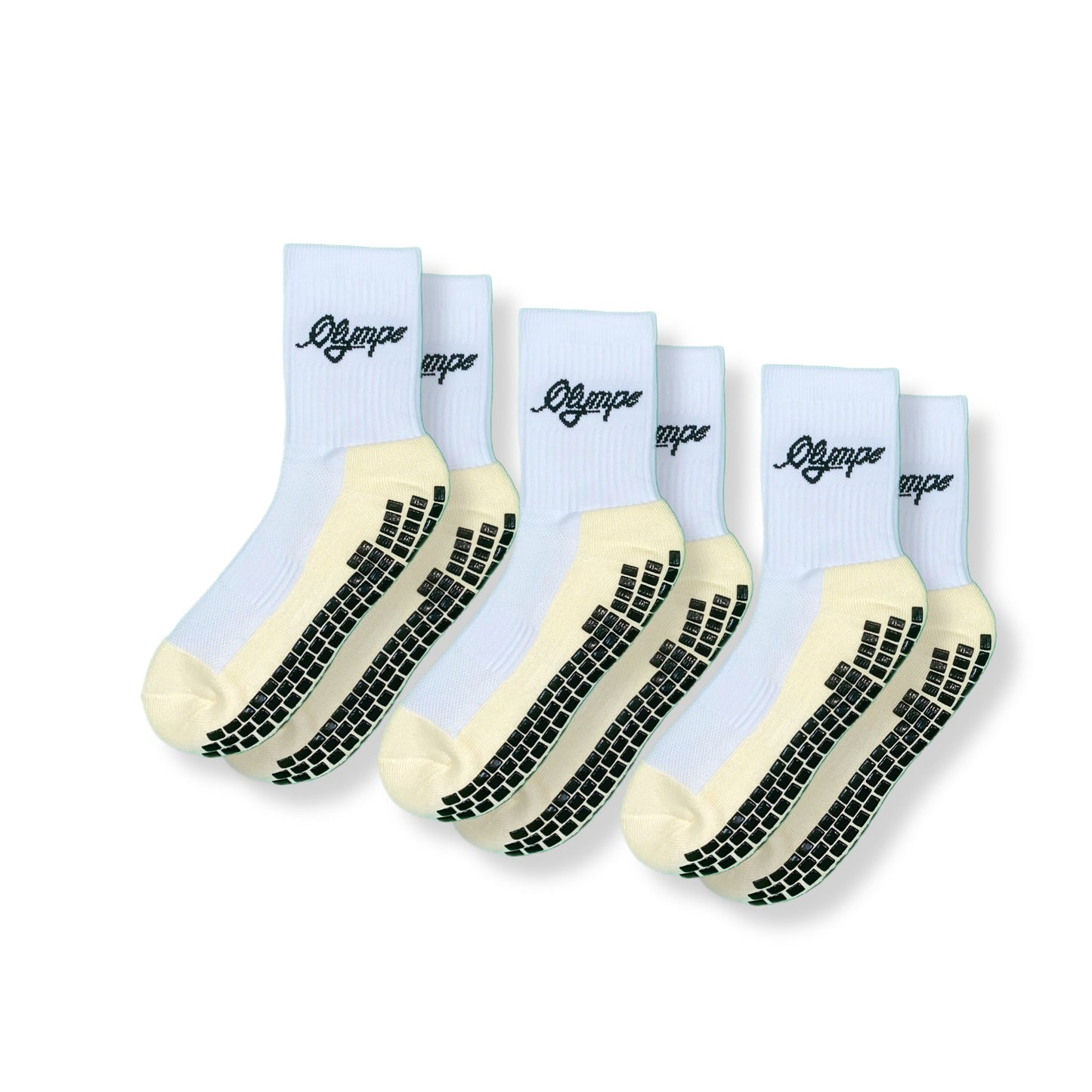TRAINING CHAUSSETTES GRIPPANTES | PACK X3 - Olympe-sportswear