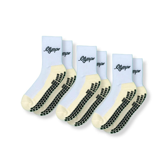 TRAINING CHAUSSETTES GRIPPANTES | PACK X3 - Olympe-sportswear
